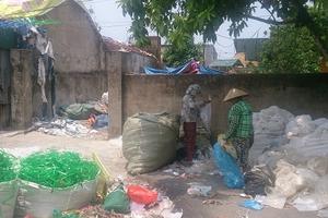 Ô nhiễm ảnh hưởng tới sự phát triển bền vững của làng nghề