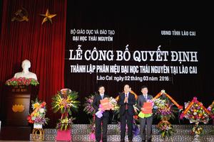 Thành lập Phân hiệu Đại học Thái Nguyên tại Lào Cai