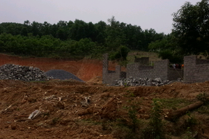 Vẫn phá đồi xây xưởng gỗ dăm không phép