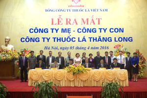 Ra mắt Cty mẹ - Cty con: Công ty thuốc lá Thăng Long