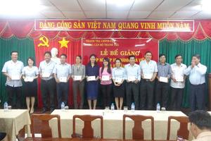 Bế giảng lớp nghiệp vụ thanh tra viên khóa 3/2016