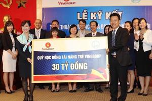 Vingroup: Ra mắt Quỹ Học bổng 30 tỷ đồng dành cho sinh viên ĐHQGHN  