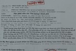 Bắt đối tượng giả làm Đặc phái viên của Thủ tướng Chính phủ