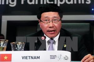 Việt Nam cam kết tham gia các điều ước quốc tế về an ninh hạt nhân