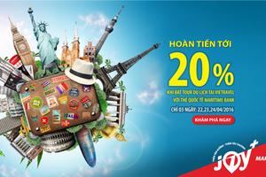 Ưu đãi “khủng” cho chủ thẻ quốc tế Maritime Bank khi du lịch với Vietravel