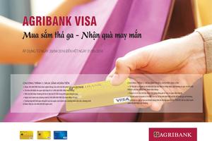 Agribank Visa - Mua sắm thả ga, nhận quà may mắn