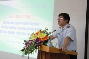 Bồi dưỡng nghiệp vụ thanh tra chuyên ngành tiêu chuẩn đo lường chất lượng