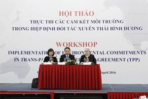 Nỗ lực thực hiện cam kết TPP đảm bảo môi trường sạch hơn