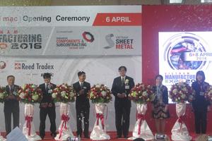 Khai mạc triển lãm "Vietnam Manufacturing Expo 2016"