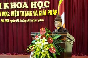 Nâng cao chất lượng giáo dục phật giáo