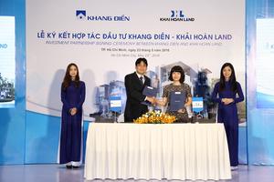 Khang Điền hợp tác với Conteccos và Khải Hoàn Lan
