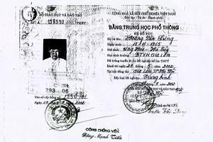 Sử dụng bằng giả vẫn lọt vào danh sách được bầu cử