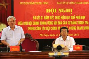 Thanh tra Chính phủ, Ban Nội chính Trung ương “bắt tay” kiểm tra, giám sát các vụ tham nhũng