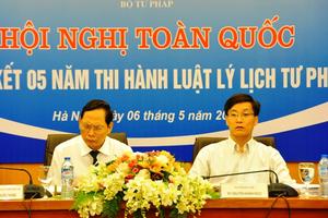 5 năm thi hành cấp hơn 1,24 triệu Phiếu Lý lịch tư pháp