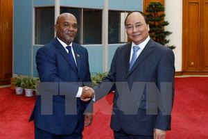 Thủ tướng Nguyễn Xuân Phúc tiếp Bộ trưởng Giao thông Mozambique