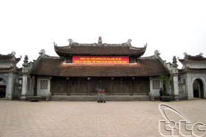 Quy hoạch Di tích Khu lăng mộ và đền thờ các vị vua triều Trần