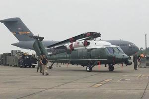 Trực thăng Marine One thứ 2 của ông Obama tới Tân Sơn Nhất