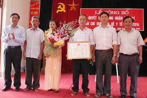 Phấn đấu 100% xã, phường đạt bộ tiêu chí quốc gia về y tế   
