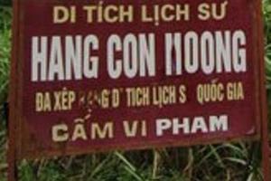 Quy hoạch tổng thể di tích quốc gia đặc biệt hang Con Moong 