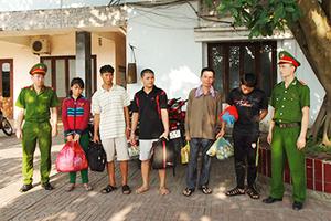 5 đối tượng trốn lệnh truy nã vẫn không thoát