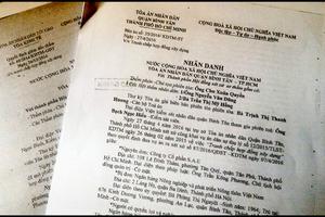 Xử đi xử lại, tòa sơ thẩm vẫn nhất quán