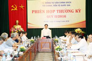 Hội đồng Tư vấn tài chính, tiền tệ Quốc gia họp phiên đầu tiên