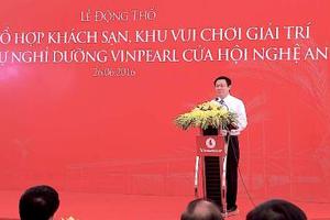 Khởi công 2 dự án lớn với tổng vốn đầu tư gần 2.000 tỷ đồng