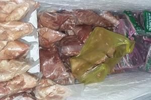 Gần nửa tấn thịt nai, nhím… không nguồn gốc bị bắt giữ