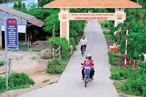 Đổ nợ hàng trăm tỉ đồng vì "nông thôn mới", nhiều lãnh đạo bị kỷ luật