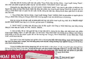 Người bệnh hoang mang bởi “Thư khuyến cáo”!