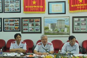 Tổng Thanh tra Chính phủ làm việc với Trường Cán bộ Thanh tra