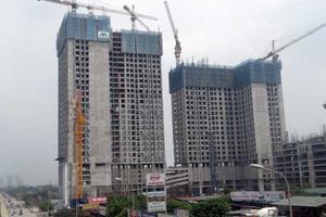 Sở Xây dựng đã chấp thuận cần trục tháp tại Eco Green City