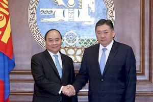 Mông Cổ coi Việt Nam là đối tác chính trong khu vực Đông Nam Á