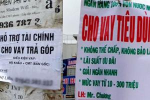 “Nhập nhằng” tín dụng tiêu dùng chính thống với tín dụng “đen”
