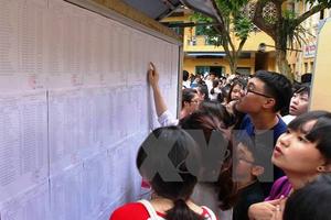 Ba phương thức công bố kết quả thi trung học phổ thông quốc gia