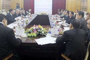 Tổng Thanh tra hội đàm với Đoàn Cấp cao Thanh tra Chính phủ Lào