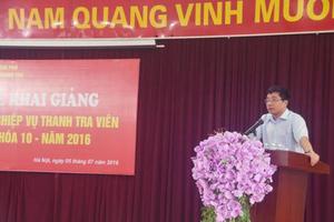 Khai giảng lớp Thanh tra viên K10