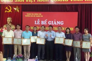 Bế giảng lớp thanh tra viên chính K6/2016