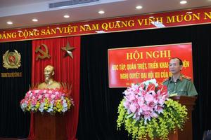Thanh tra Bộ Công an quán triệt Nghị quyết Đại hội lần thứ XII của Đảng