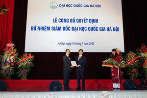 Bổ nhiệm Giám đốc ĐH Quốc gia Hà Nội