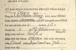 UBND thị xã Bến Cát tiếp tục lẩn tránh trách nhiệm