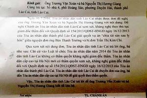 Quyết định của TAND TP Lào Cai có đúng?