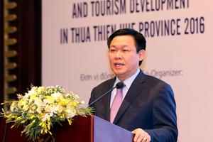 Phó Thủ tướng Vương Đình Huệ: Số dự án cần kêu gọi của Thừa Thiên-Huế quá ít