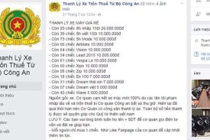 Cả gan mạo danh "Bộ Công an" lập trang mạng giả mạo, lừa đảo