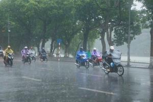 Đêm nay, mưa vừa đến mưa to bao phủ toàn miền Bắc