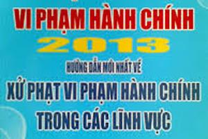 Giải quyết khó khăn trong xử lý vi phạm hành chính 