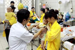 Bé 12 tháng tuổi viêm phổi vì rửa mũi nhầm bằng cồn 90 độ 