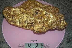 Phát hiện khối vàng khổng lồ nặng hơn 4kg trị giá 4,2 tỷ đồng
