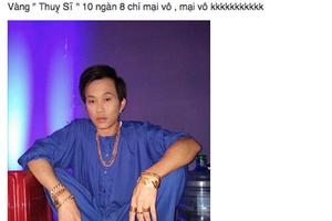 Hoài Linh khoe ảnh đeo chi chít vàng trên người