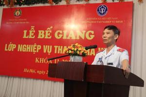 Bế giảng lớp nghiệp vụ thanh tra chuyên ngành bảo hiểm xã hội K11